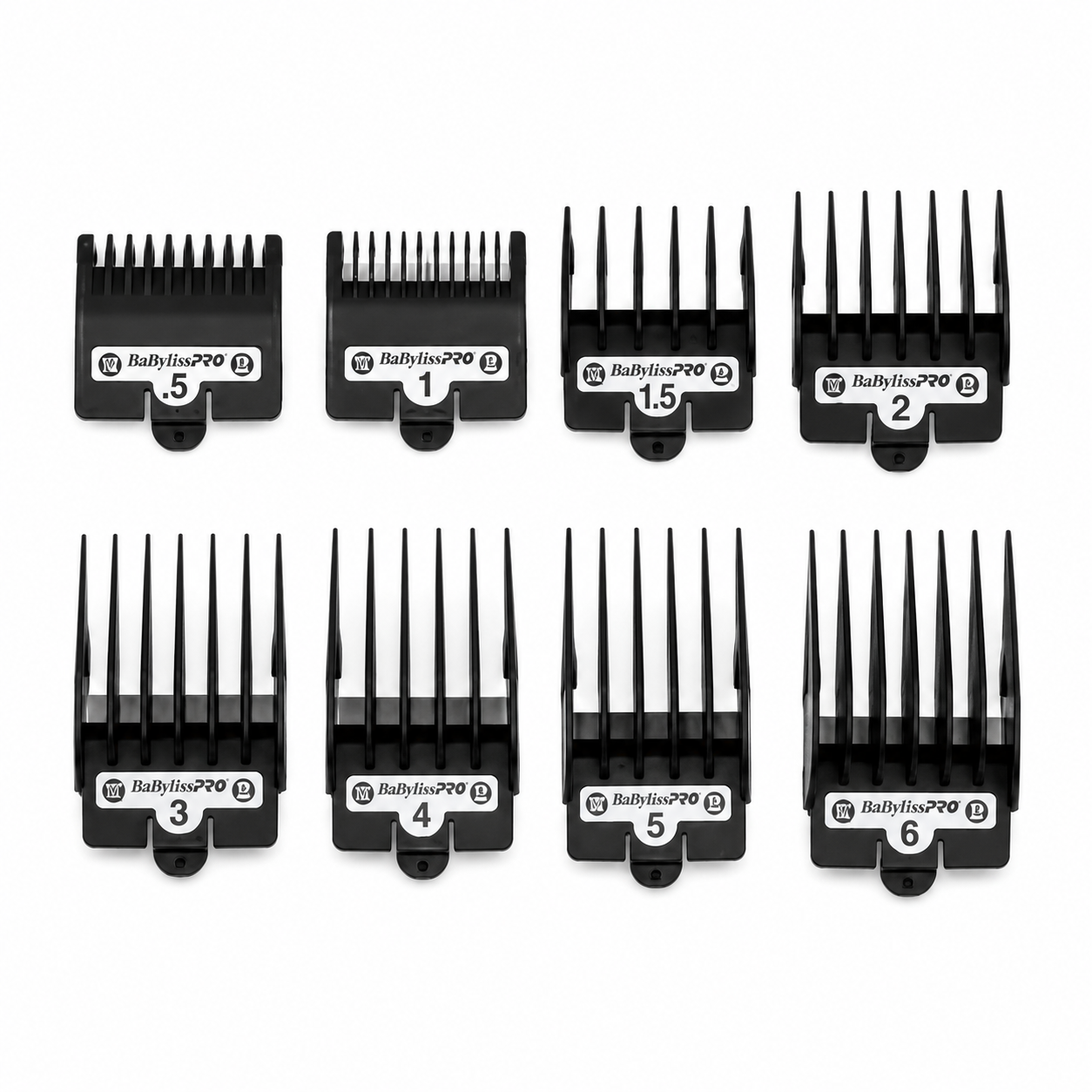 BaBylissPRO 8pc Guard Set + LIMITEDFX Camo Metal Lithium Clipper FXHOLPK2CAM + FXCS880