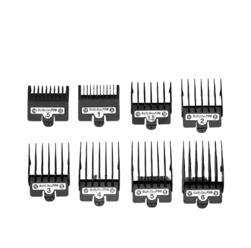 BaBylissPRO 8pc Guard Set Premium Professional Clipper FXCS880