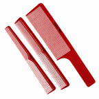 BaBylissPRO Barberology Red Comb Set BCOMBSET3