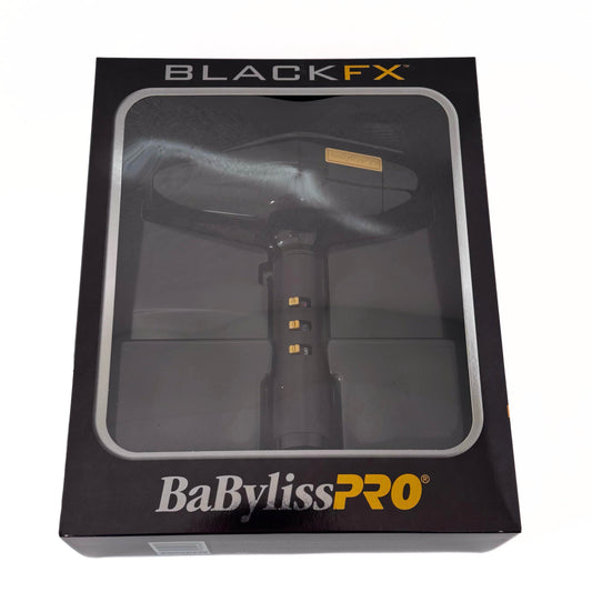 BaBylissPRO BlackFX Hair Dryer Influencer Edition FXBDB1 front of box