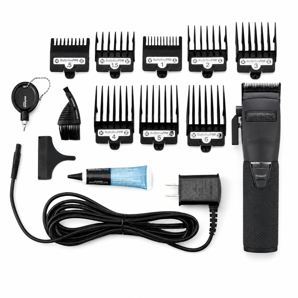 BaBylissPRO Boost+ Professional Cord/Cordless Clipper Matte Black FX870BP‑MB