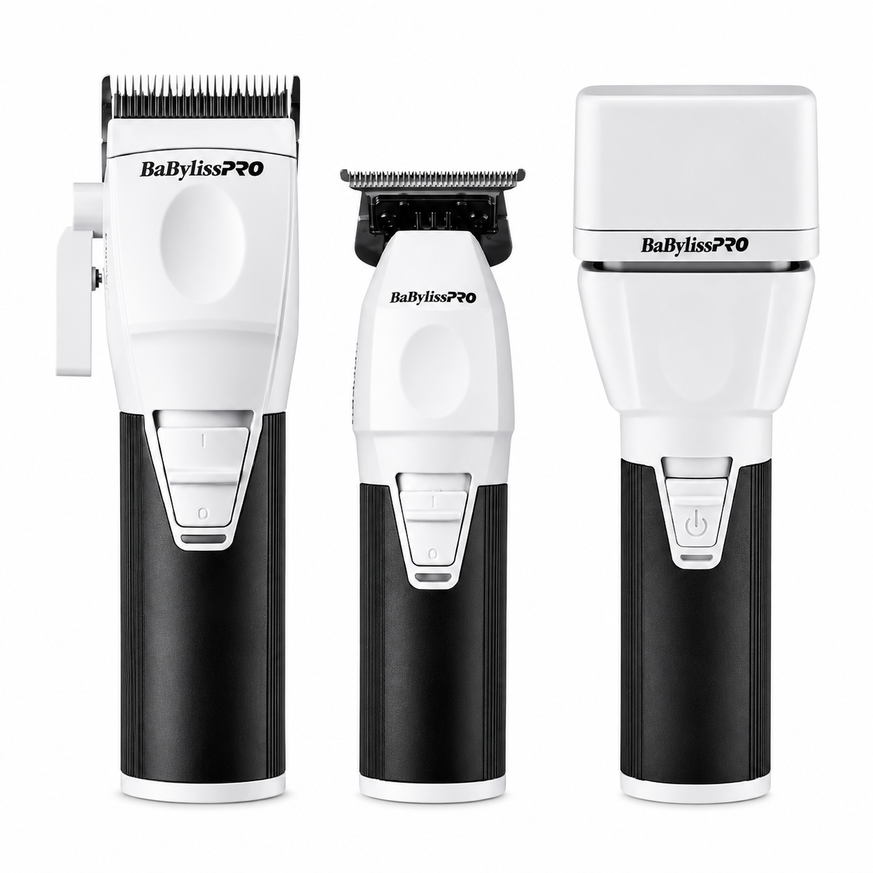 BaBylissPRO COREFX Professional Combo Clipper, Trimmer & Double Foil Shaver FX86 + FX76 +FX75FS2 (FXCLCPK3)