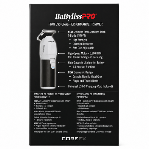 BaBylissPRO COREFX Professional Performance Hair Trimmer FX76