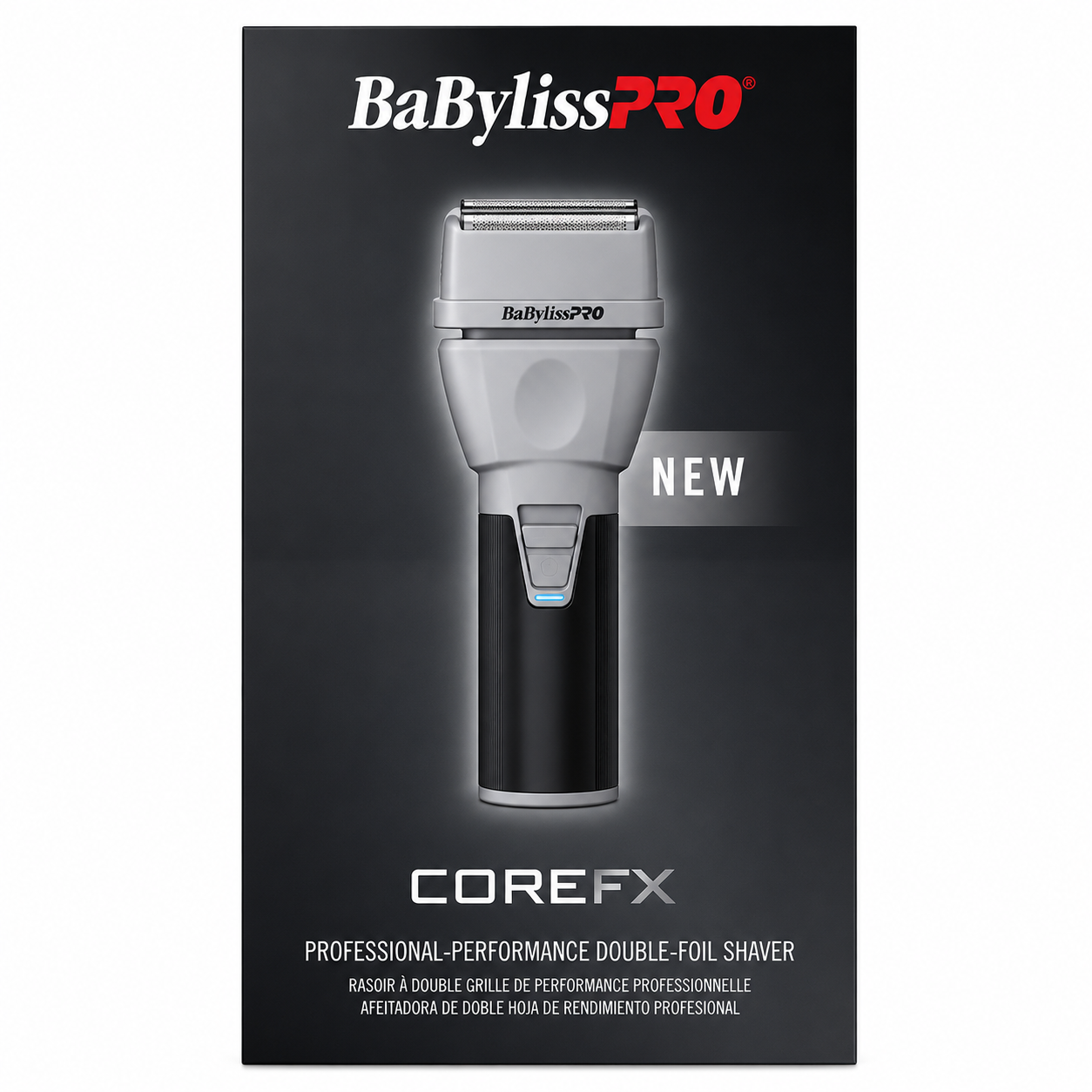 BaBylissPRO CoreFX Cordless Double Foil Shaver FX75FS2