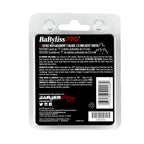 BaBylissPRO Deep Tooth Graphite Replacement Blade FX707B2 back of case