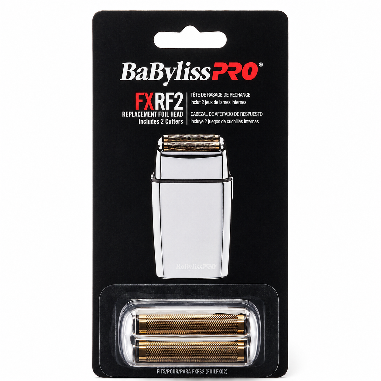 BaBylissPRO Double Foil Replacement & Cutter Set Compatible with FOILFX02 Models FXRF2