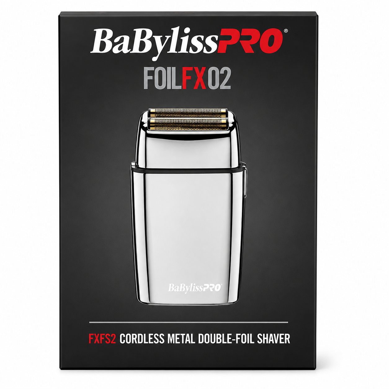BaBylissPRO Double Foil Shaver & Wahl Professional Hi-Viz Trimmer 3023699+FXFS2