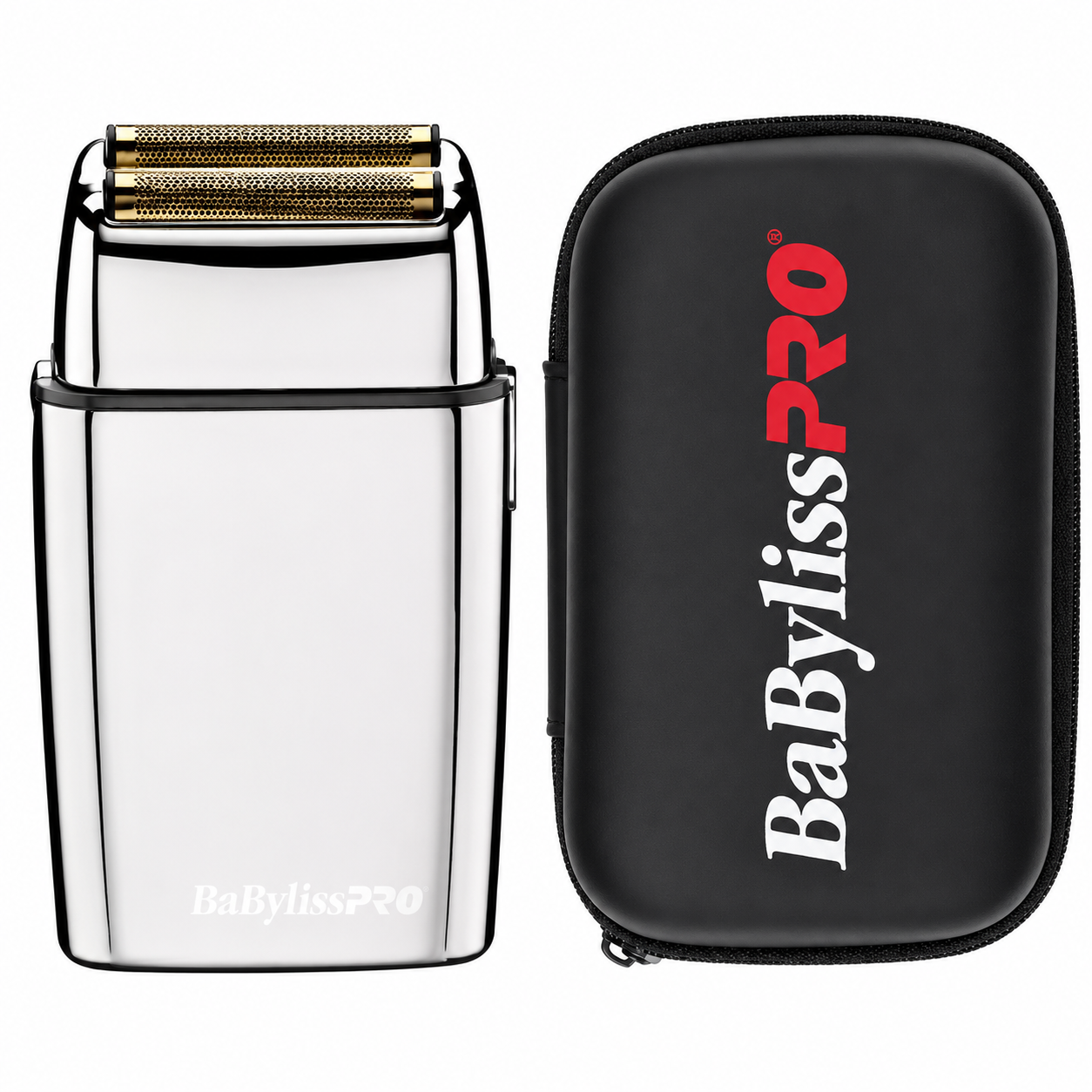 BaBylissPRO FOILFX02 Cordless Metal Double Foil Shaver Set FXFS2 + FXFS2BPCASE