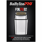 BaBylissPRO FOILFX02 Cordless Metal Double Foil Shaver Set FXFS2 + FXFS2BPCASE