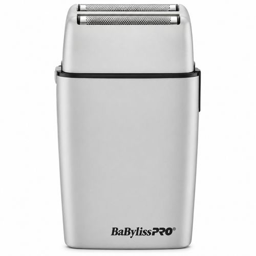 BaBylissPRO FOILFX02 (FXFS2GY) Cord/Cordless Metal Double-Foil Shaver – Gray