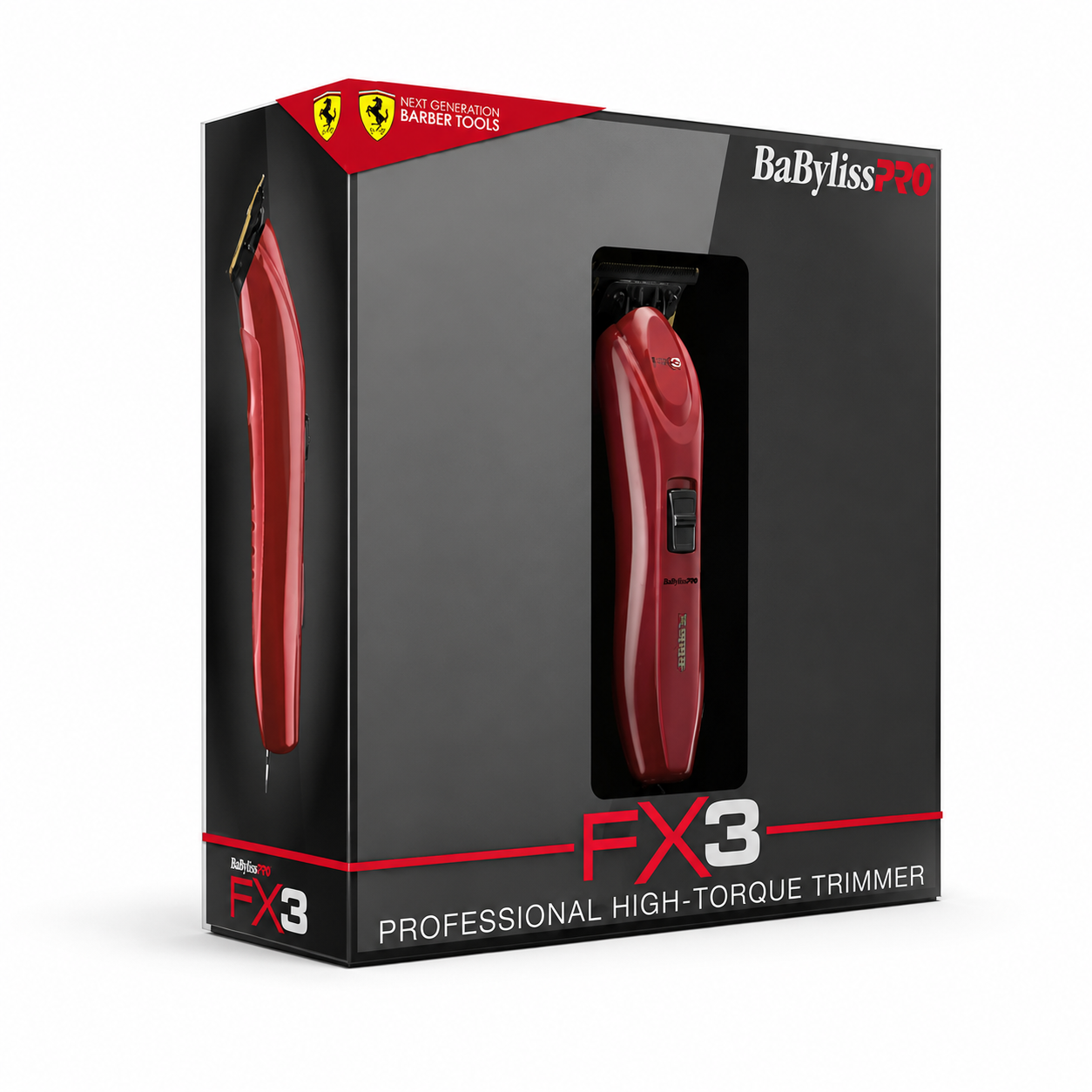 BaBylissPRO FX3 Trimmer Red High-Torque Cordless Detail Trimmer FXX3T