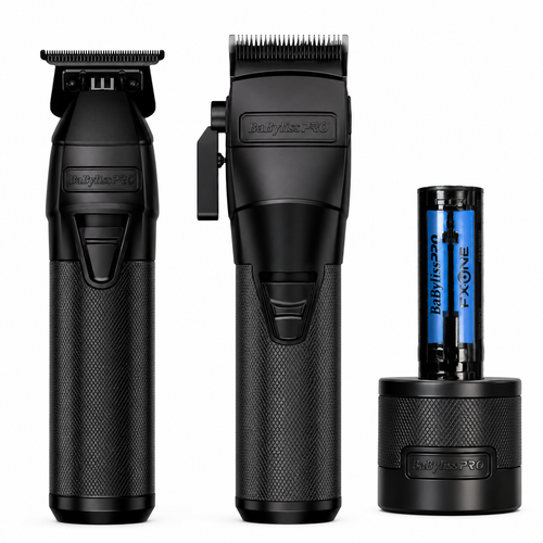 BaBylissPRO FXONE BlackFX Clipper & Trimmer Combo FX899MB + FX799MB