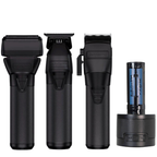 BaBylissPRO FXONE Black FX Bundle Set – Clipper, Trimmer & Shaver Combo FX899MB+FX799MB+FX79FSMB