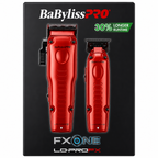 BaBylissPRO FXONE LO‑PRO Matte Red Combo FX129MRPK
