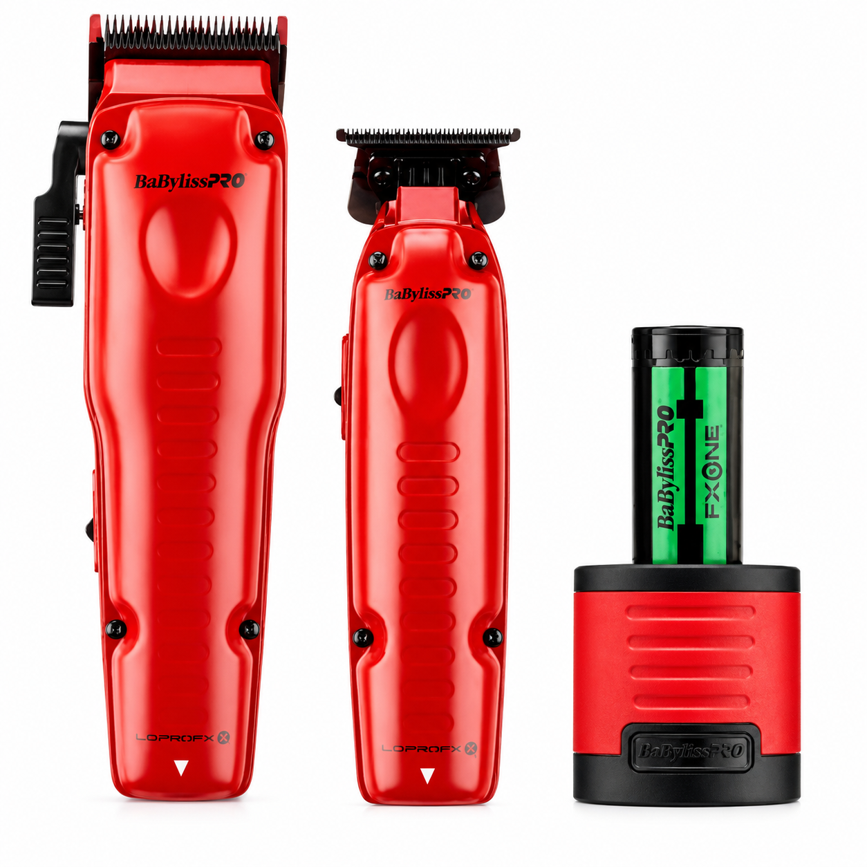 BaBylissPRO FXONE LO‑PRO Matte Red Combo FX129MRPK