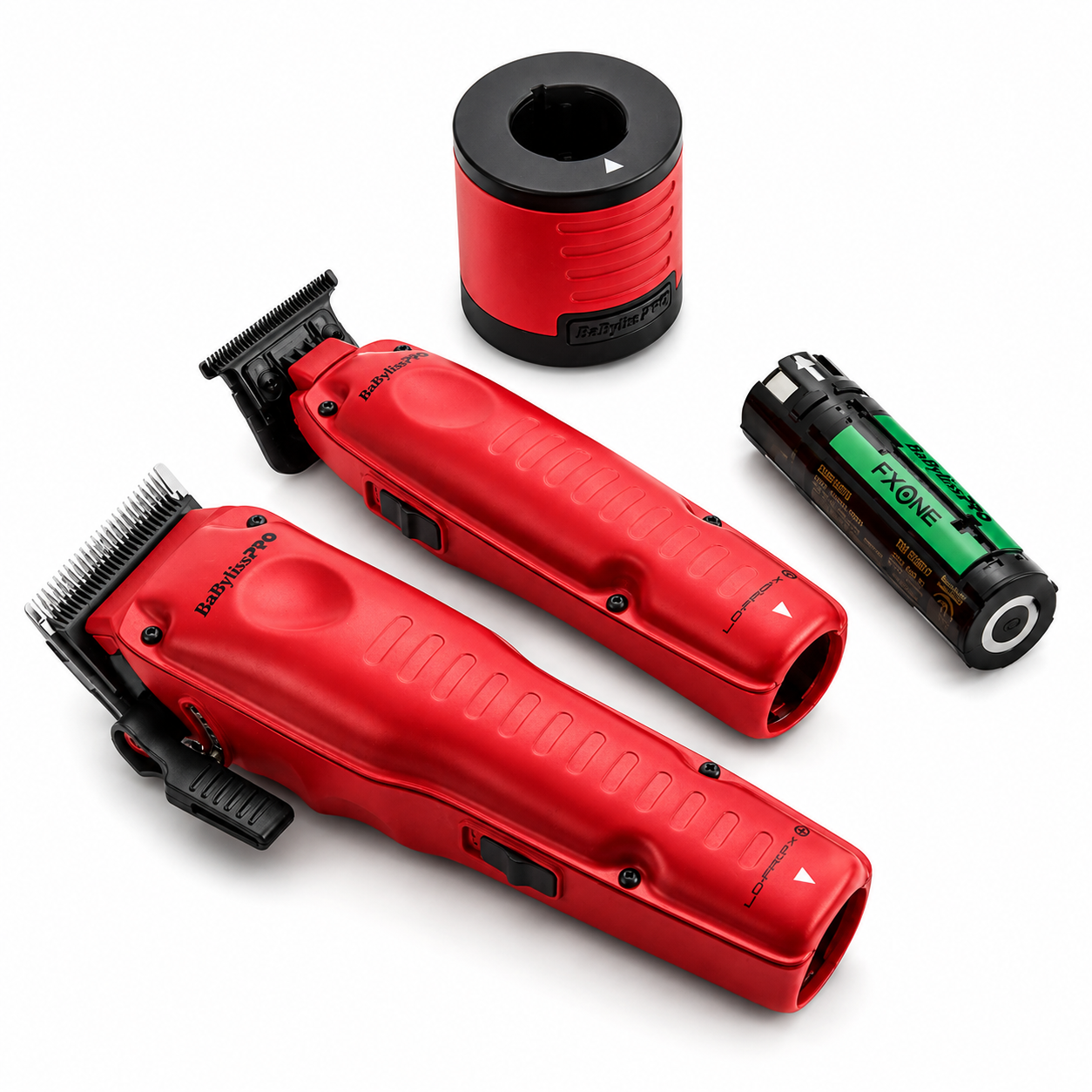 BaBylissPRO FXONE LO‑PRO Matte Red Combo FX129MRPK