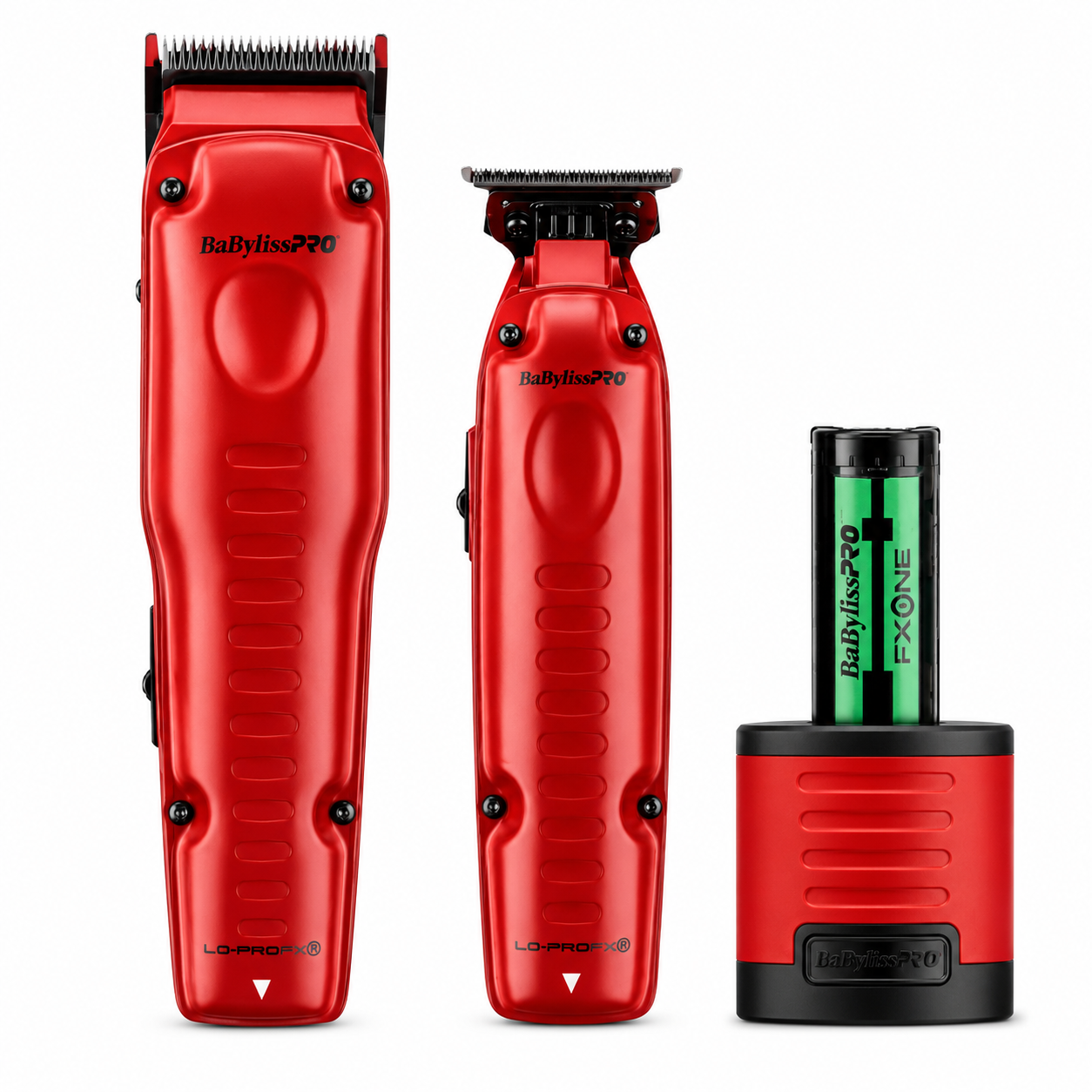 BaBylissPRO FXONE LO‑PRO Matte Red Combo FX129MRPK