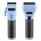 BaBylissPRO FXONE Limited-Edition Matte Blue Foil Shaver & FXONE All-Metal Clipper Bundle LFX899BC+LFX79SBC