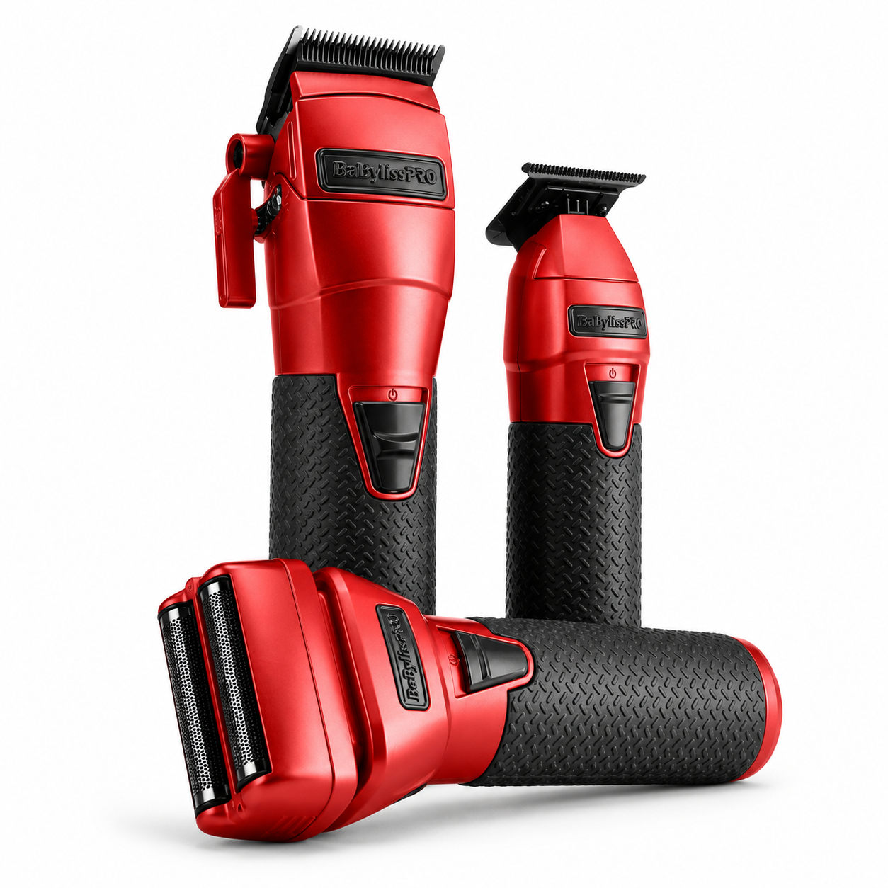BaBylissPRO FXONE Limited-Edition Matte Deep Orange Clipper, Trimmer and Shaver battery, base and cord included LFX899OC+LFX799OC+LFX79SOC