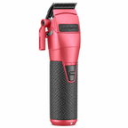 BaBylissPRO FXONE Limited Edition Matte Deep Orange All‑Metal Clipper (LFX899OC) + FXONE Battery, Charging Base & Cord