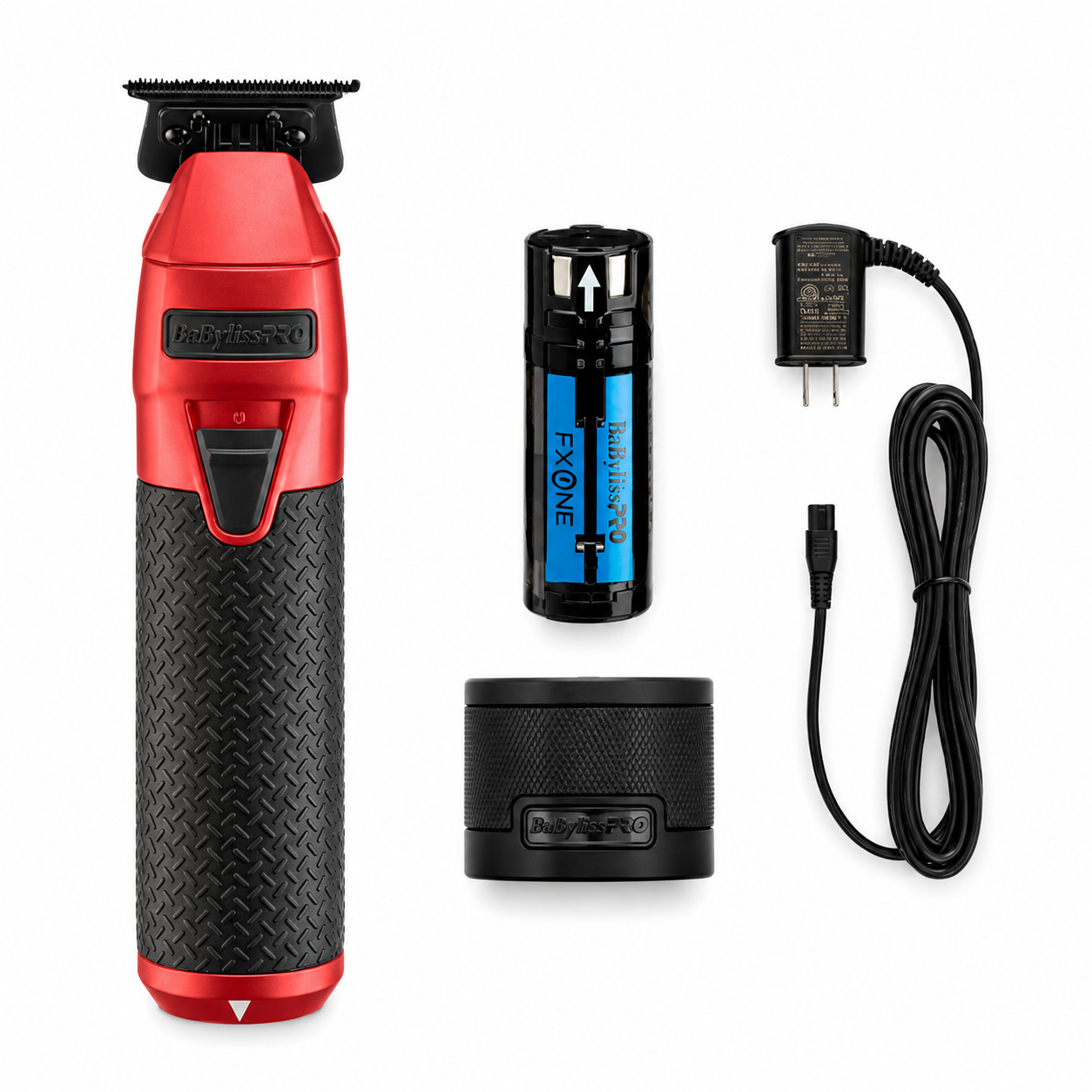BaBylissPRO FXONE Limited Edition Matte Deep Orange Trimmer (LFX799OC) + FXONE Battery, Charging Base & USB-C Cord
