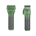 BaBylissPRO FXONE Limited Edition Matte Green All-Metal Clipper & Matte Green Foil Shaver LFX899GC+LFX79SGC
