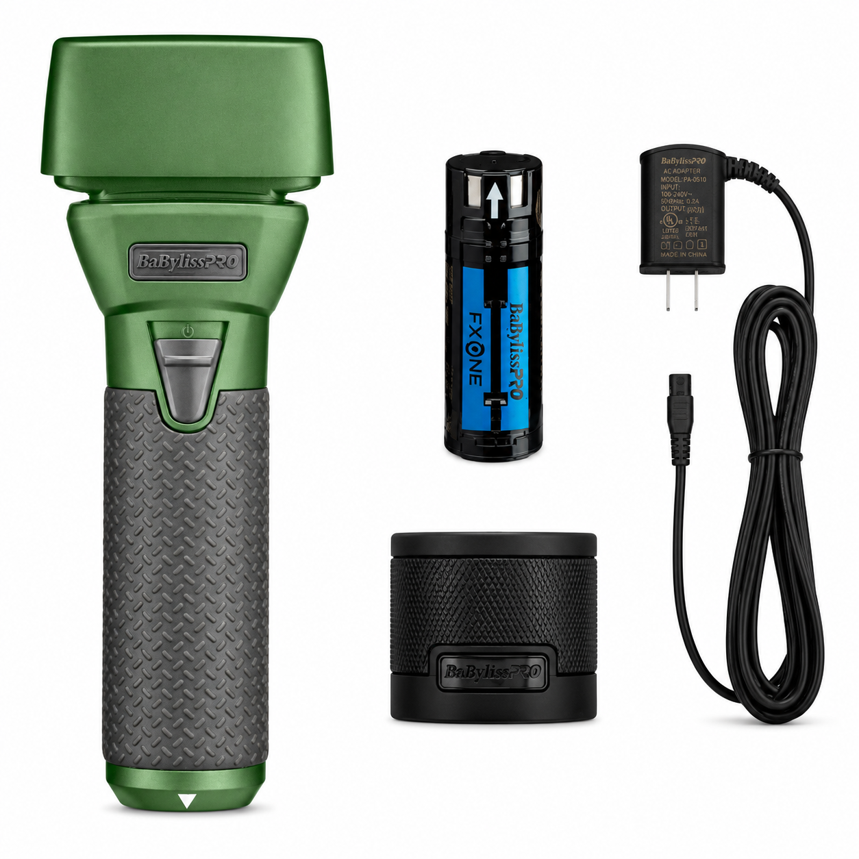 BaBylissPRO FXONE Limited‑Edition Matte Green Foil Shaver LFX79SGC
