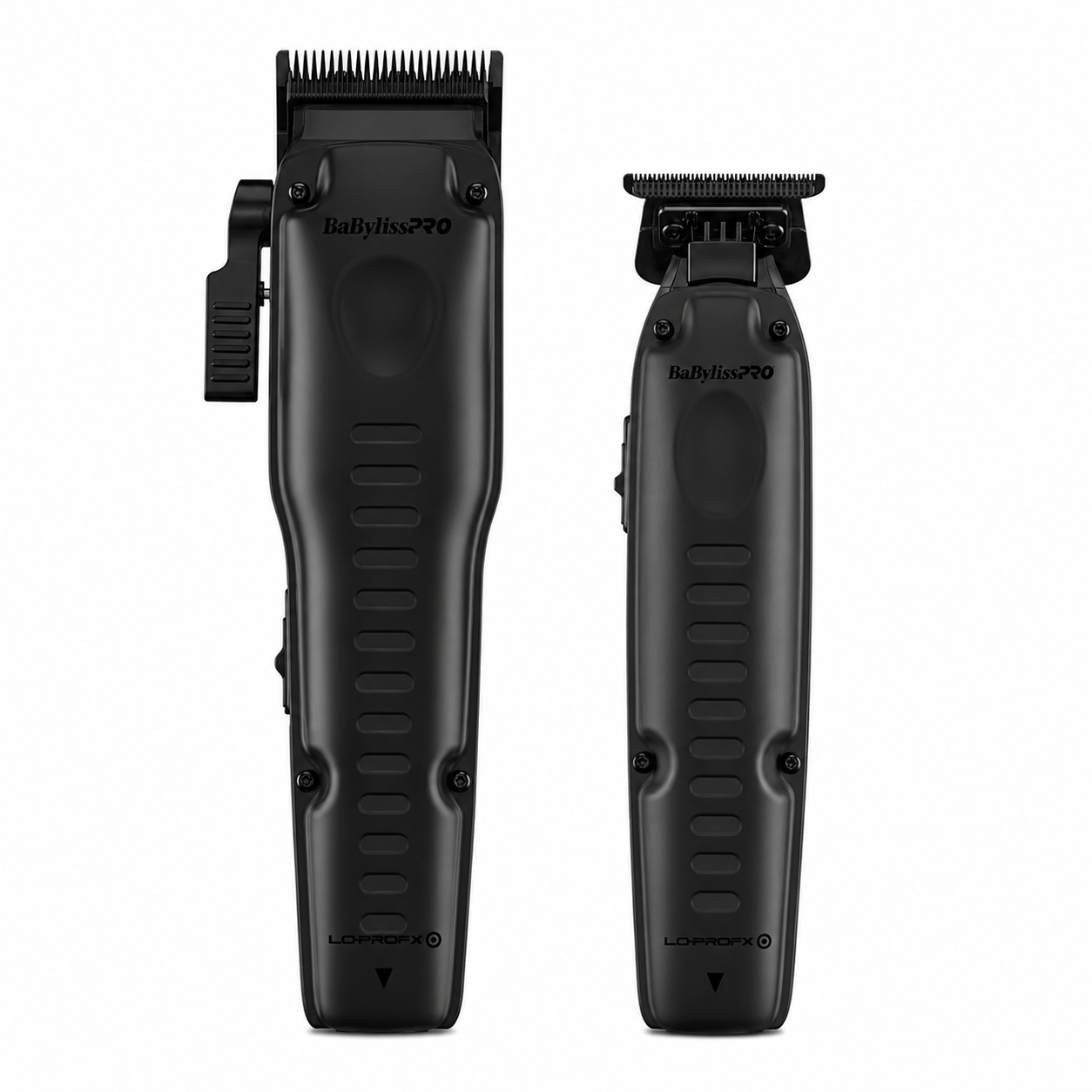 BaBylissPRO FXONE Lo-ProFX Matte Black Interchangeable Battery Clipper & Trimmer Combo FX829MBLT + FX729MBLT