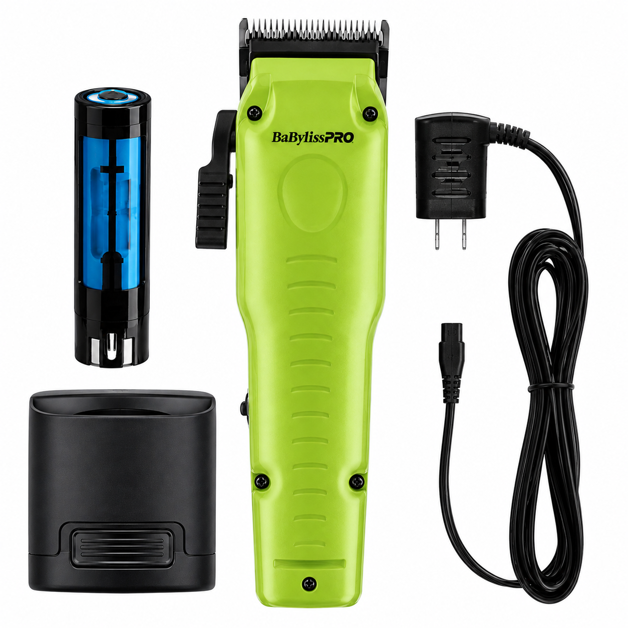 BaBylissPRO FXONE Lo-ProFX Neon Yellow Interchangeable Battery Clipper Tool Only FX829YLT
