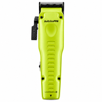 BaBylissPRO FXONE Lo-ProFX Neon Yellow Interchangeable Battery Clipper Tool Only FX829YLT