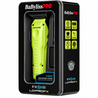 BaBylissPRO FXONE Lo-ProFX Neon Yellow Interchangeable Battery Clipper Tool Only FX829YLT