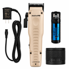 BaBylissPRO FXONE Lo-ProFX Sand Interchangeable Battery Clipper & Trimmer Combo FX829SDLT + FX729SDLT