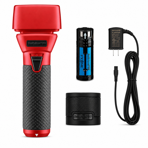BaBylissPRO FXONE Matte Deep Orange Double Foil Cordless Shaver LFX79SOC