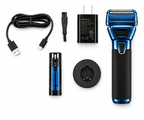 BaBylissPRO FXOne BlueFX Cordless Double Foil Shaver FX79FSBL