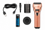 BaBylissPRO FXOne Cordless Double Foil Shaver Rose Gold FX79FSRG