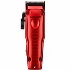 BaBylissPRO FXOne Lo-ProFX Matte Red Clipper FX829MR – Limited Edition Cordless Hair Clipper with Charging Base