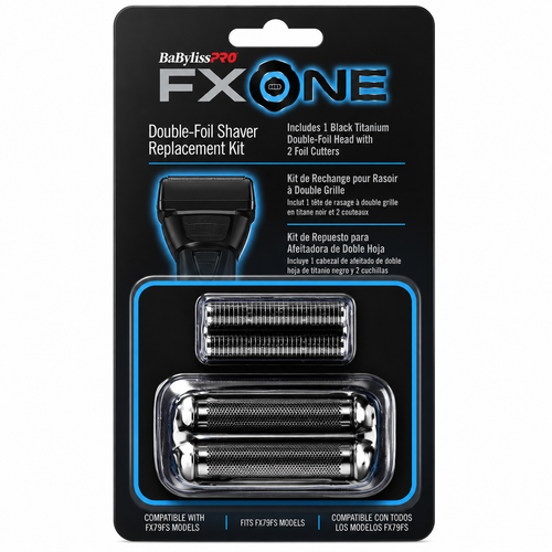 BaBylissPRO FXOne Shaver Replacement Foil & Cutter Blue FX79RF2BL