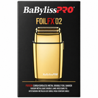 BaBylissPRO FoilFX02 Gold Cordless Double Foil Shaver FXFS2G