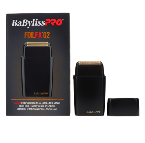 BaBylissPRO FoilFX Black Cordless Double Foil Shaver FXFS2B