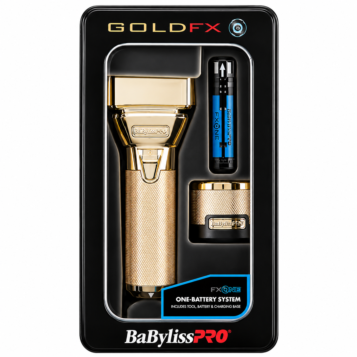 BaBylissPRO Fxone Gold FX Clipper, Trimmer & Shaver Combo FX899G + FX799G + FX79FSG