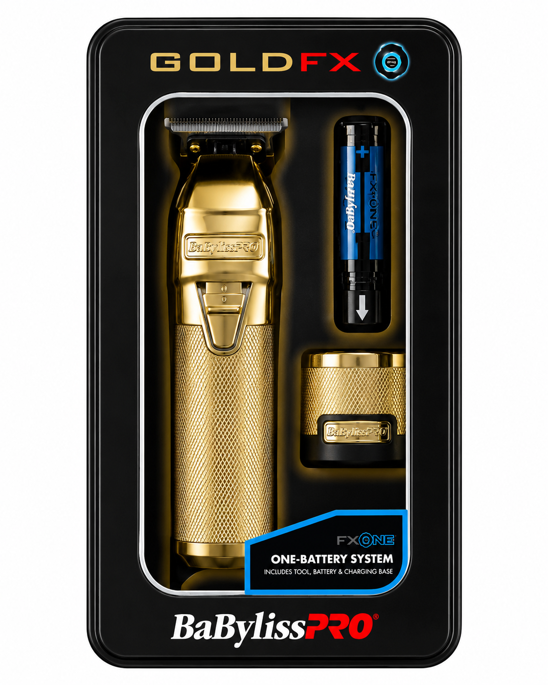 BaBylissPRO Fxone Gold FX Clipper, Trimmer & Shaver Combo FX899G + FX799G + FX79FSG
