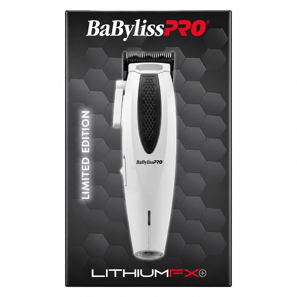 BaBylissPRO GREY LithiumFX+ Limited Edition Clipper, Trimmer and Shaver 3-Piece Grooming Set FX673NSGY + FX773NGY + FXFS573GY