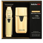 BaBylissPRO GoldFX Trimmer & Single UVFOIL Shaver Combo – FXLFHOLPKG
