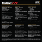 BaBylissPRO GoldFX Trimmer & Single UVFOIL Shaver Combo FXLFHOLPKG