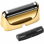 BaBylissPRO GoldFX Trimmer & UVFOIL Single Foil Shaver Combo – FXLFHOLPKG + UV Disinfecting Replacement Foil – FXLRF1G