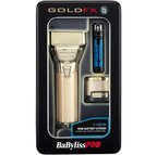 BaBylissPRO Gold Double Foil Shaver FXONE Professional Cordless Barber Shaver FX79FSG