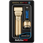 BaBylissPRO Gold Double Foil Shaver FXONE Professional Cordless Barber Shaver FX79FSG