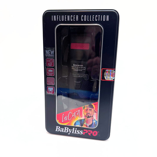 BaBylissPRO Influencer Collection Boost+ Clipper (Black/Red) FX870RI front of box