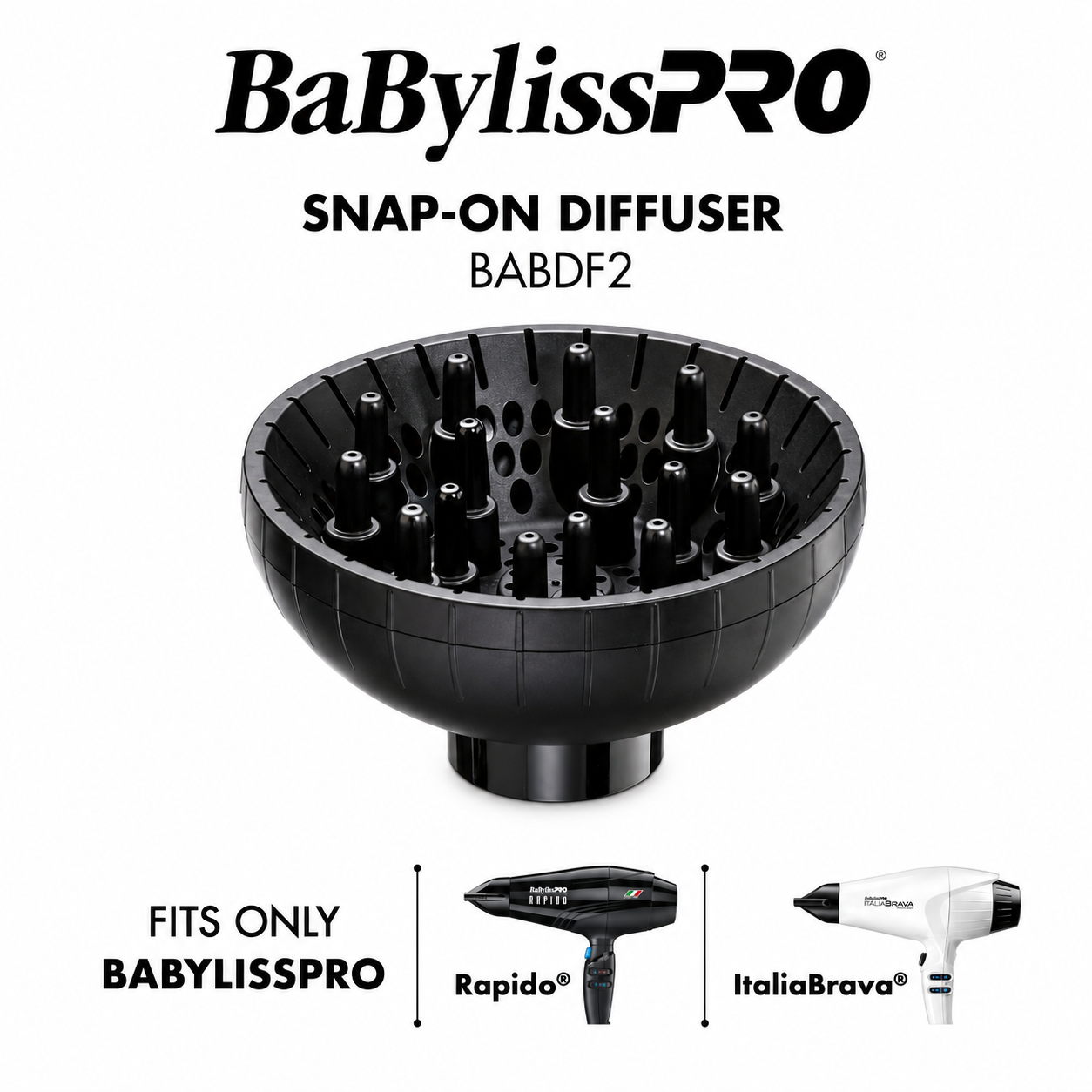 BaBylissPRO Italian Dryer Diffuser BABDF2