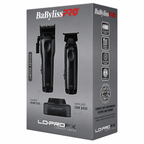 BaBylissPRO LO-PROFX High Performance Compact Clipper & Trimmer Set FX8272PKMB